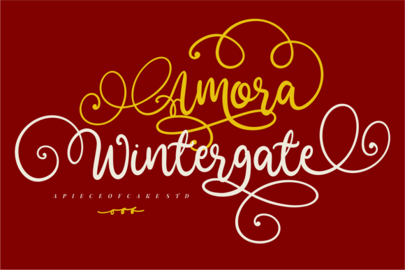 Amora Wintergate Font: Elevate Your Brand with Elegant Typography