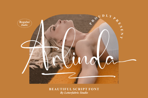 Arlinda: A Premium Script Font for Brand Identity