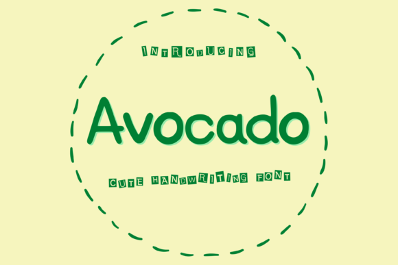 Avocado: A Fresh Script for Modern Branding