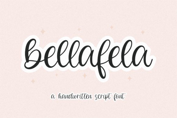 Bellafela: A Handwritten Font for Authentic Branding