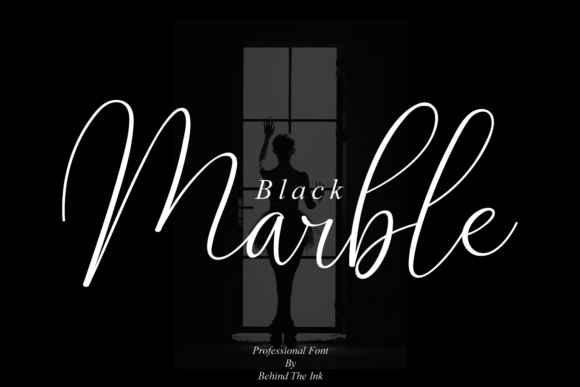 Black Marble: A Romantic Script Typeface for Luxury Branding
