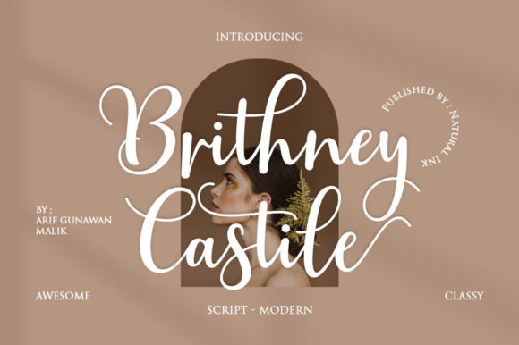 Brithney Castile: A Modern Script Font That Elevates Your Brand