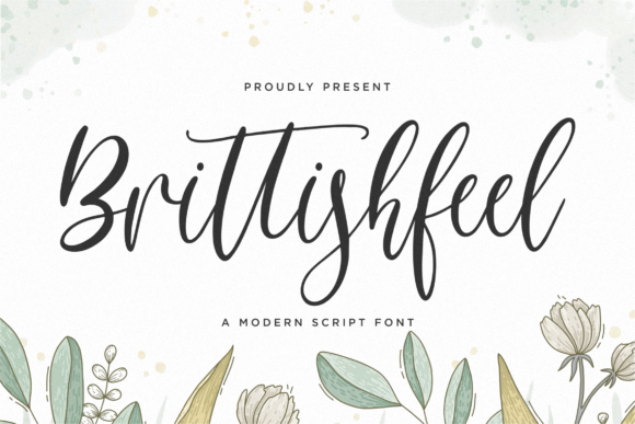 Brittishfeel: A Modern Script Font That Elevates Brand Identity Projects