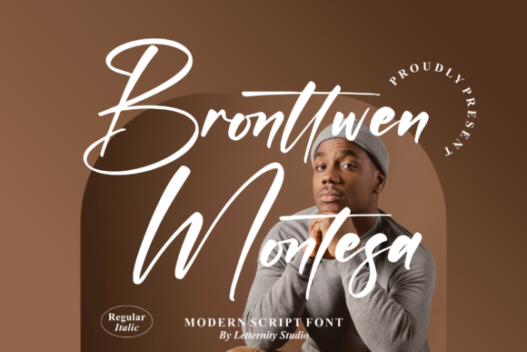 Bronttwen Montesa: A Modern Script Font That Elevates Web Design