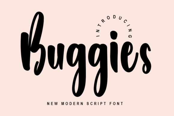 Buggies: A Romantic Handwritten Font for Campaigns