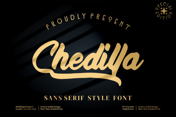 Chedillla: A Bold Handwritten Font That Elevates Small Business Branding