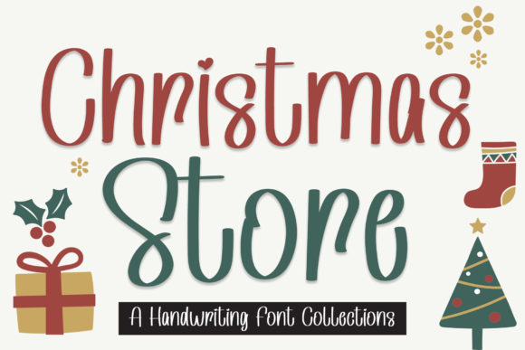 Christmas Store: A Premium Handwritten Typeface for Campaigns