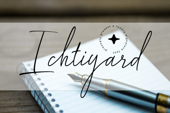 Ichtiyard: A Handwritten Font That Feels Truly Alive