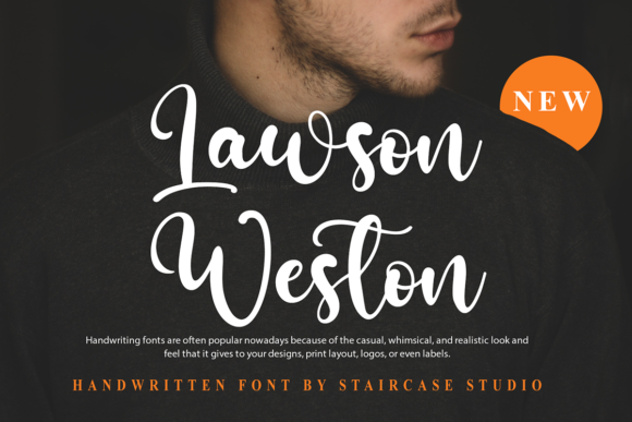 Lawson Weston: A Modern Script Font That Elevates Small Business Branding