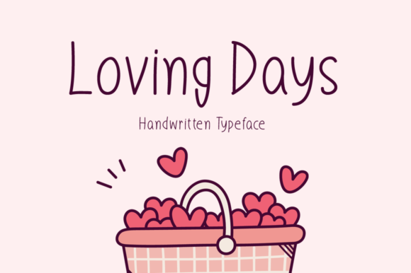 Loving Days: A Handwritten Font for Marketers