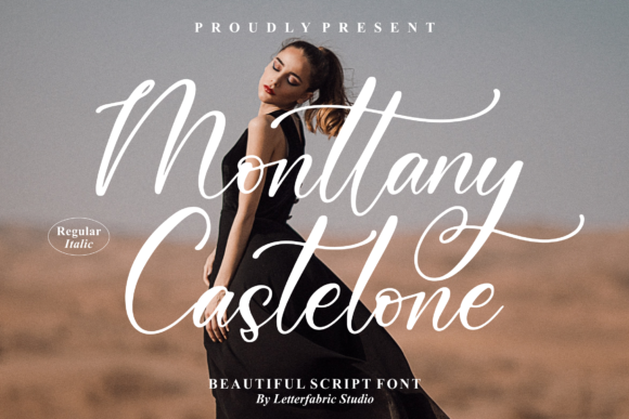 Monttany Castelone: A Graceful Script Font for Elegant Editorial Design