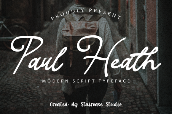 Paul Heath: A Modern Script Font for Digital Design and Brand Identity