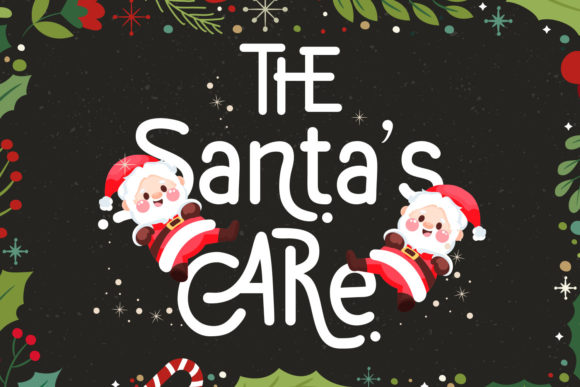 Santa s Care: A Handwritten Font for Polished Branding