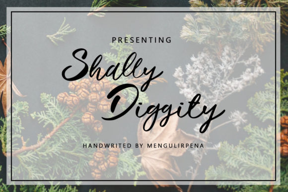 Shally Diggity: A Classy Script Font for Web Design