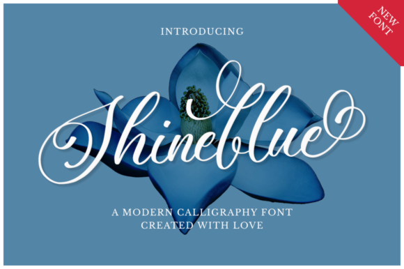 Shineblue: A Premium Handwritten Font for Your Brand