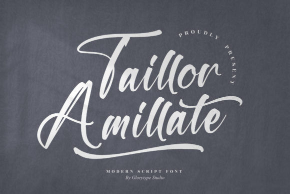 Taillor Amillate: A Script Font That Elevates Campaign Visuals