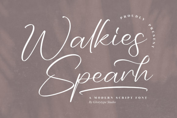 Walkies Spearh: A Script Font That Elevates Modern Marketing Typography