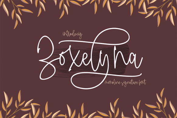 Zoxelyna: A Modern Script Font That Elevates Small Business Branding